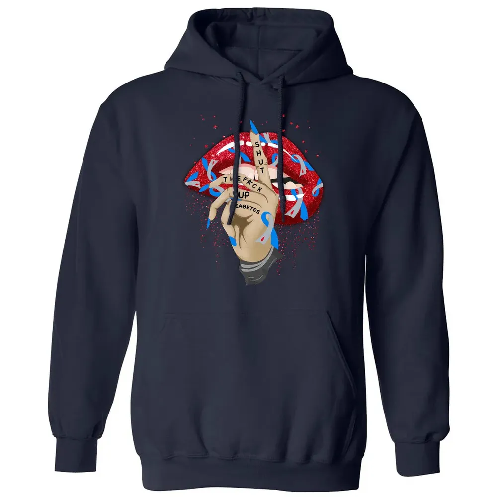 Shut The F*ck Up Diabetes Classic Unisex Hoodie - 2