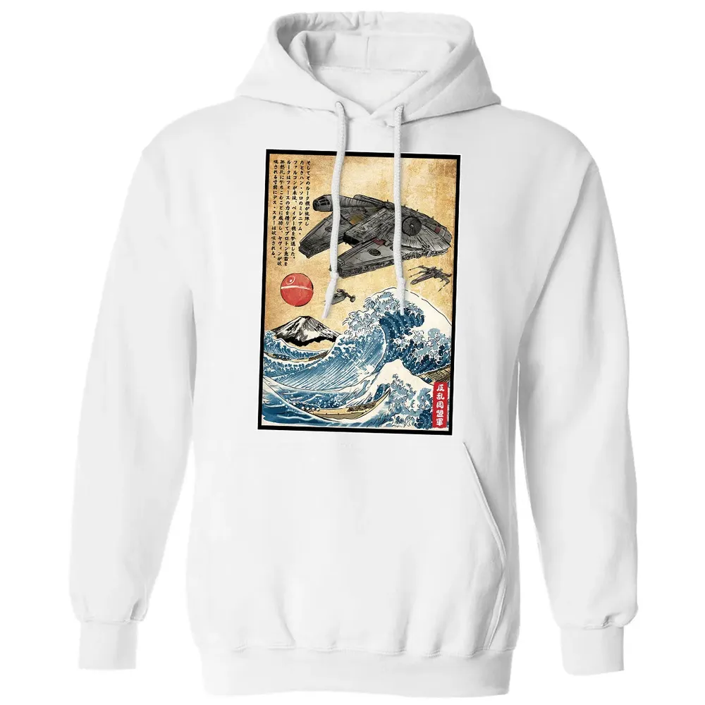 Rebels in Japan woodblock Classic Unisex Hoodie - 11