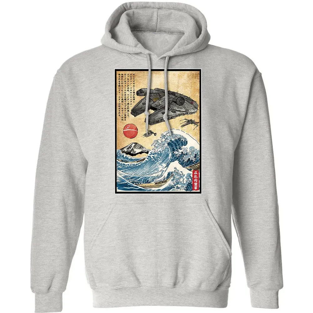 Rebels in Japan woodblock Classic Unisex Hoodie - 8