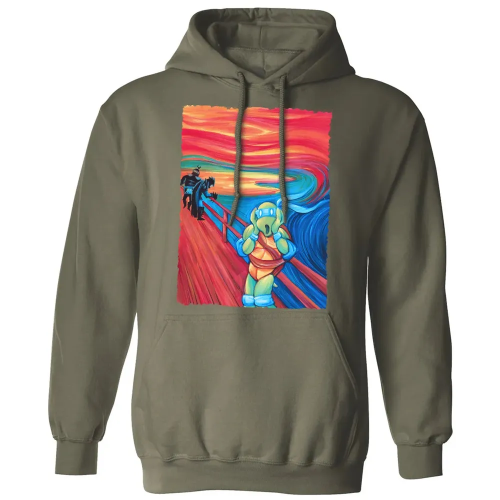 The Scream Ninja Turtle Classic Unisex Hoodie - 4
