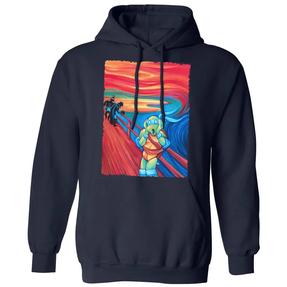 The Scream Ninja Turtle Classic Unisex Hoodie - 2