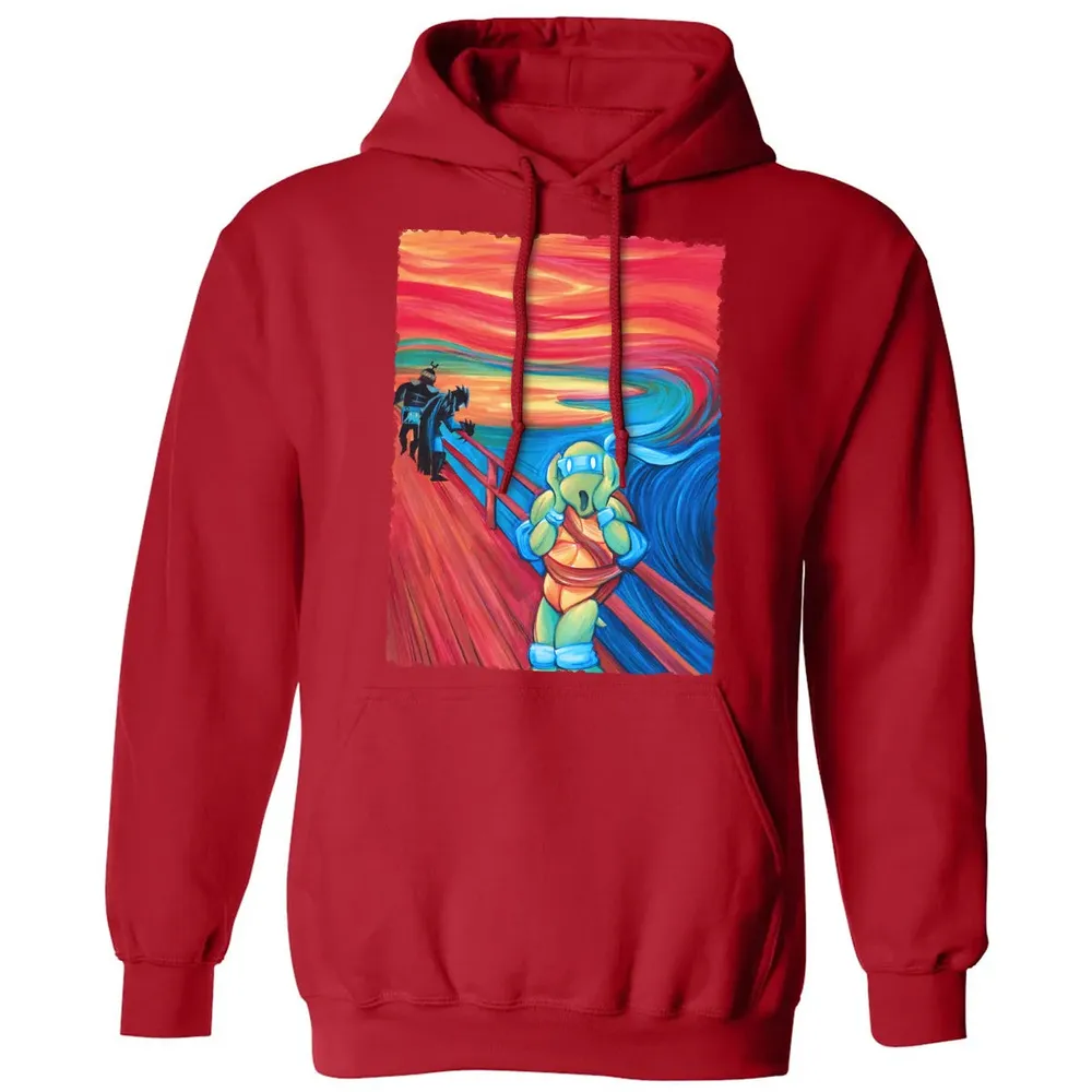 The Scream Ninja Turtle Classic Unisex Hoodie - 5
