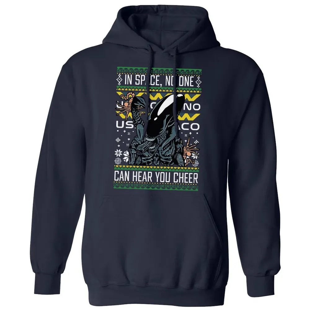 No One Can Hear You Cheer Classic Unisex Hoodie - 2