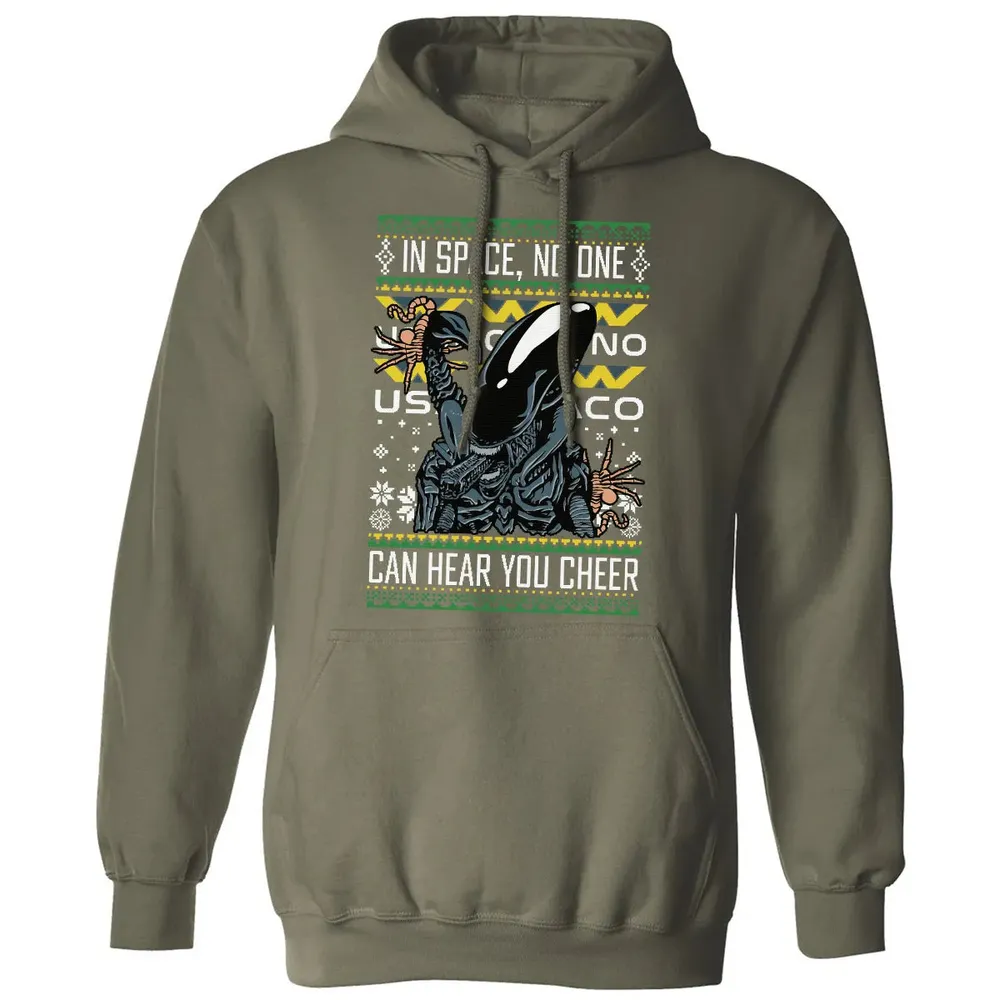 No One Can Hear You Cheer Classic Unisex Hoodie - 4