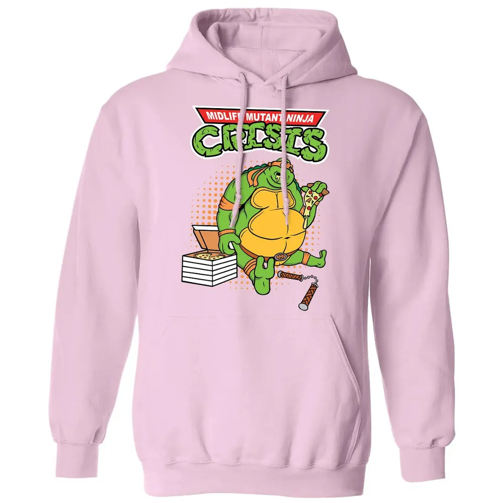 Midlife Mutant Ninja Crisis Classic Unisex Hoodie - 3