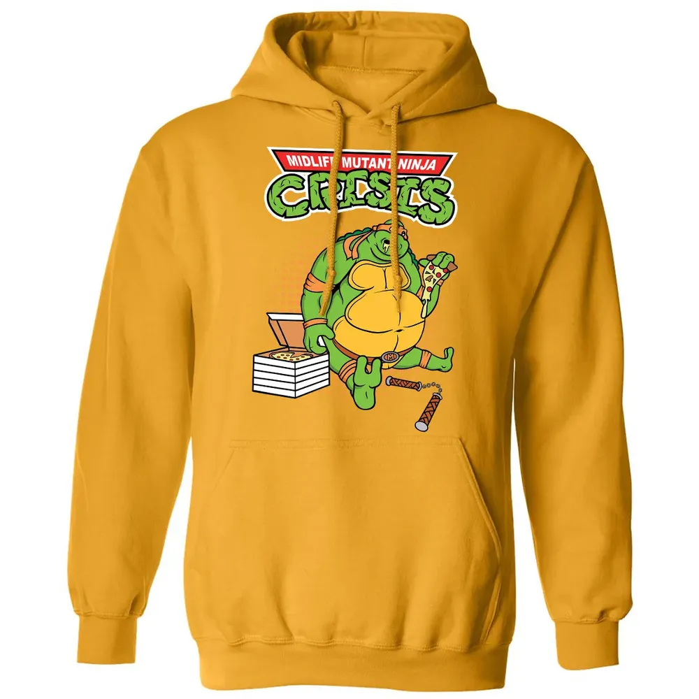 Midlife Mutant Ninja Crisis Classic Unisex Hoodie - 12