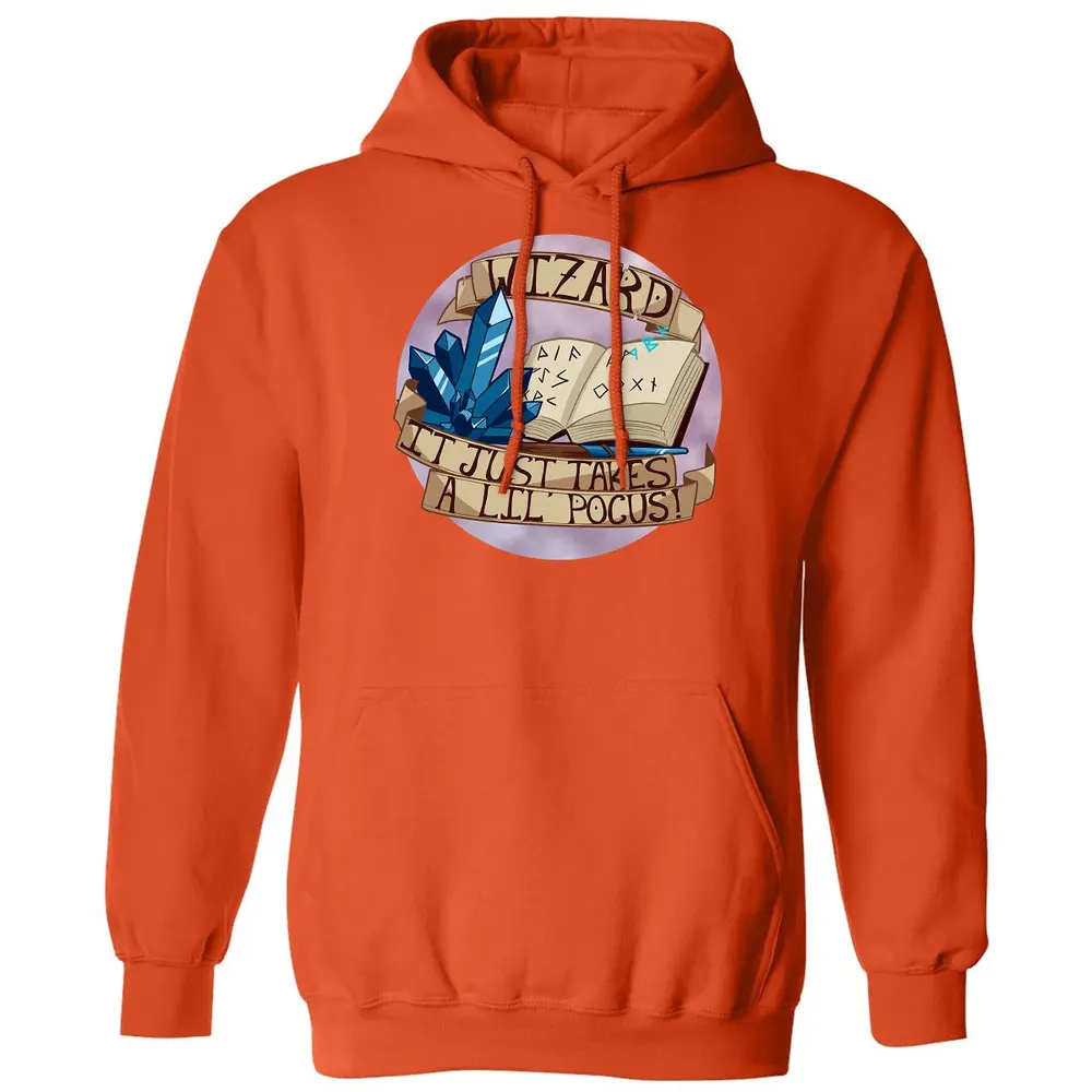 Wizard   It Just Takes a Lil Pocus Classic Unisex Hoodie - 10