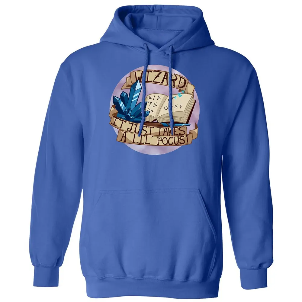 Wizard   It Just Takes a Lil Pocus Classic Unisex Hoodie - 9