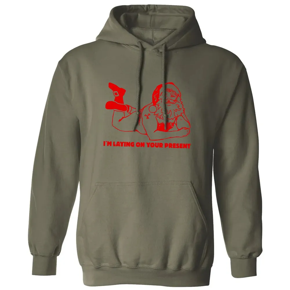 I'm laying on your present Classic Unisex Hoodie - 4