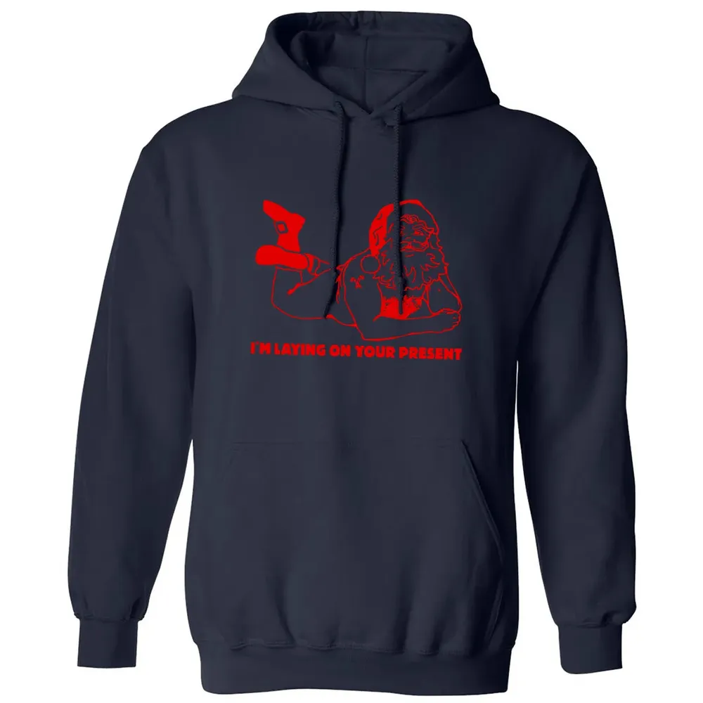 I'm laying on your present Classic Unisex Hoodie - 2
