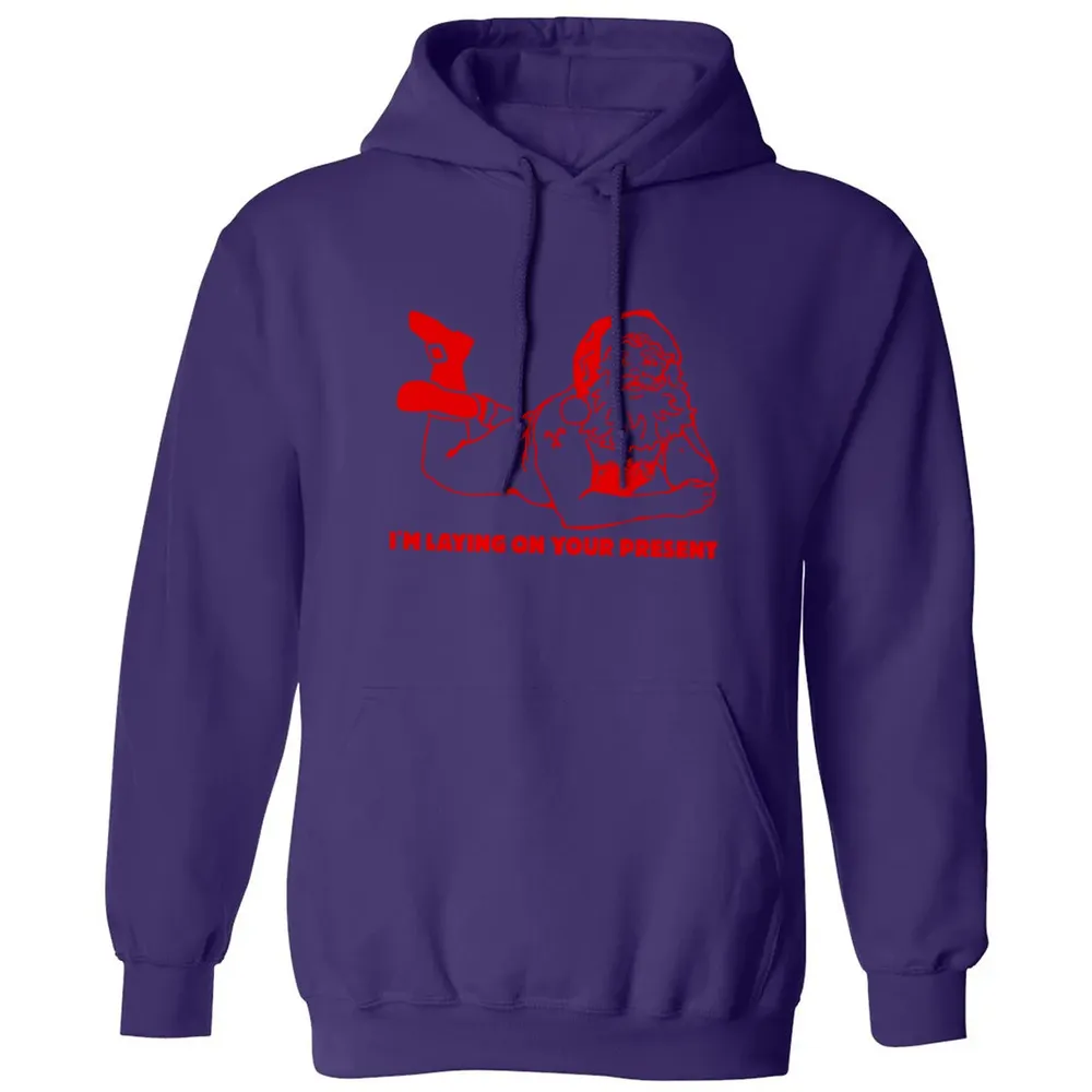 I'm laying on your present Classic Unisex Hoodie - 6