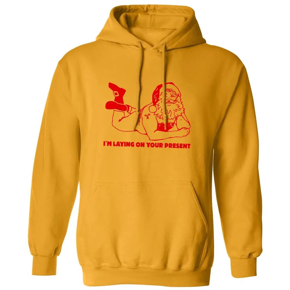 I'm laying on your present Classic Unisex Hoodie - 12