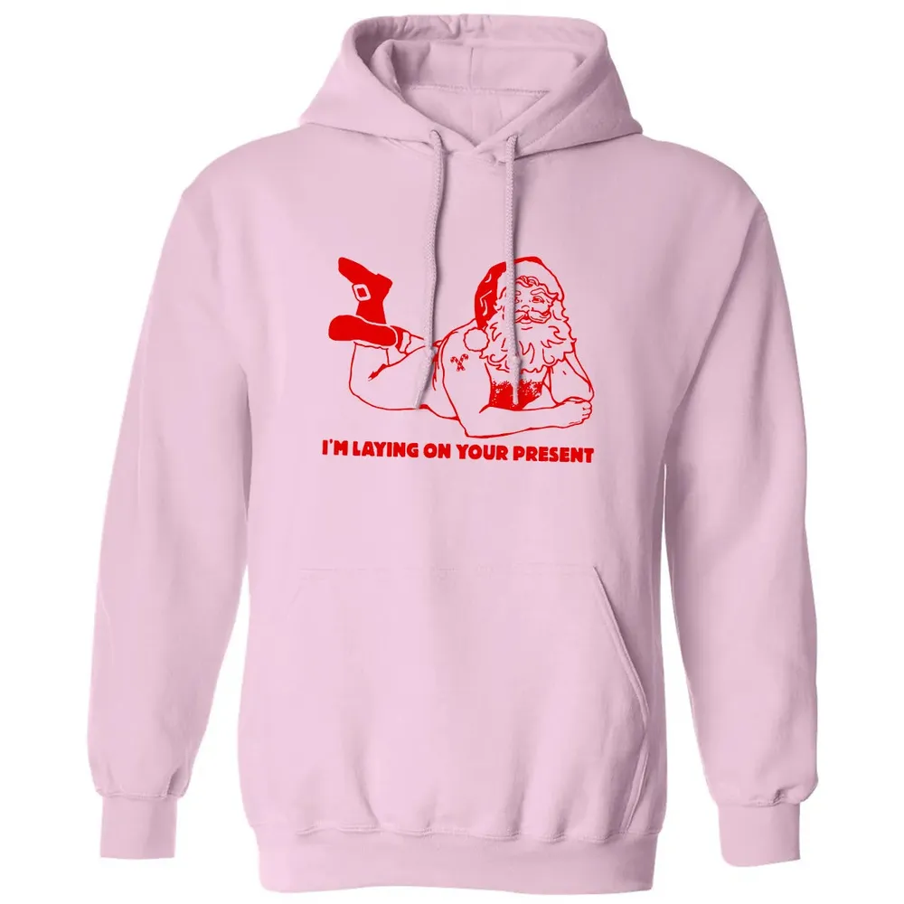 I'm laying on your present Classic Unisex Hoodie - 3