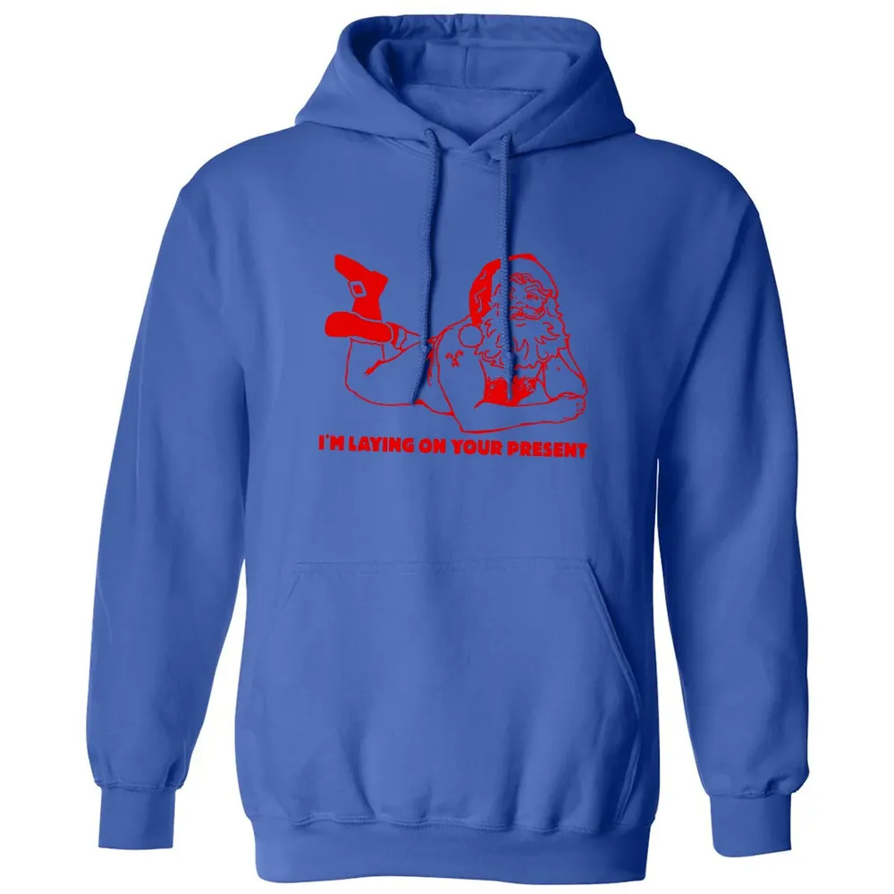 I'm laying on your present Classic Unisex Hoodie - 9