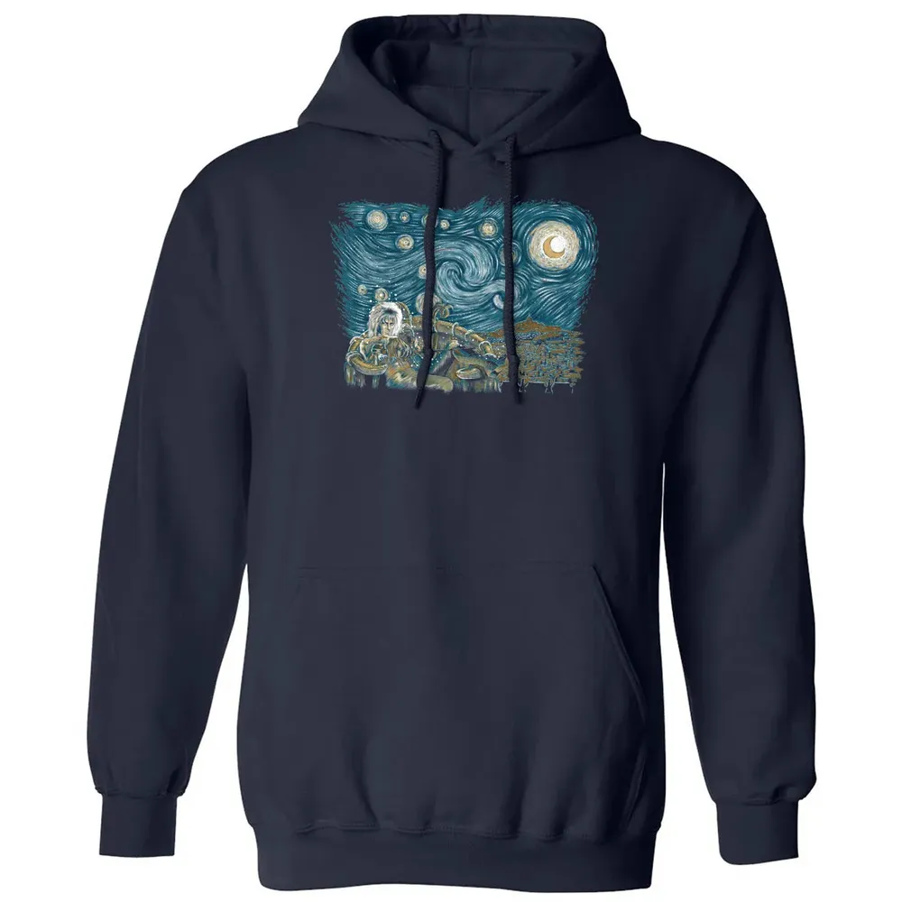 Labyrinth Starry Night Classic Unisex Hoodie - 2
