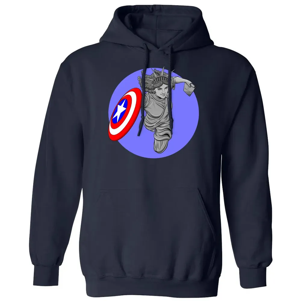 Captain Liberty Classic Unisex Hoodie - 2