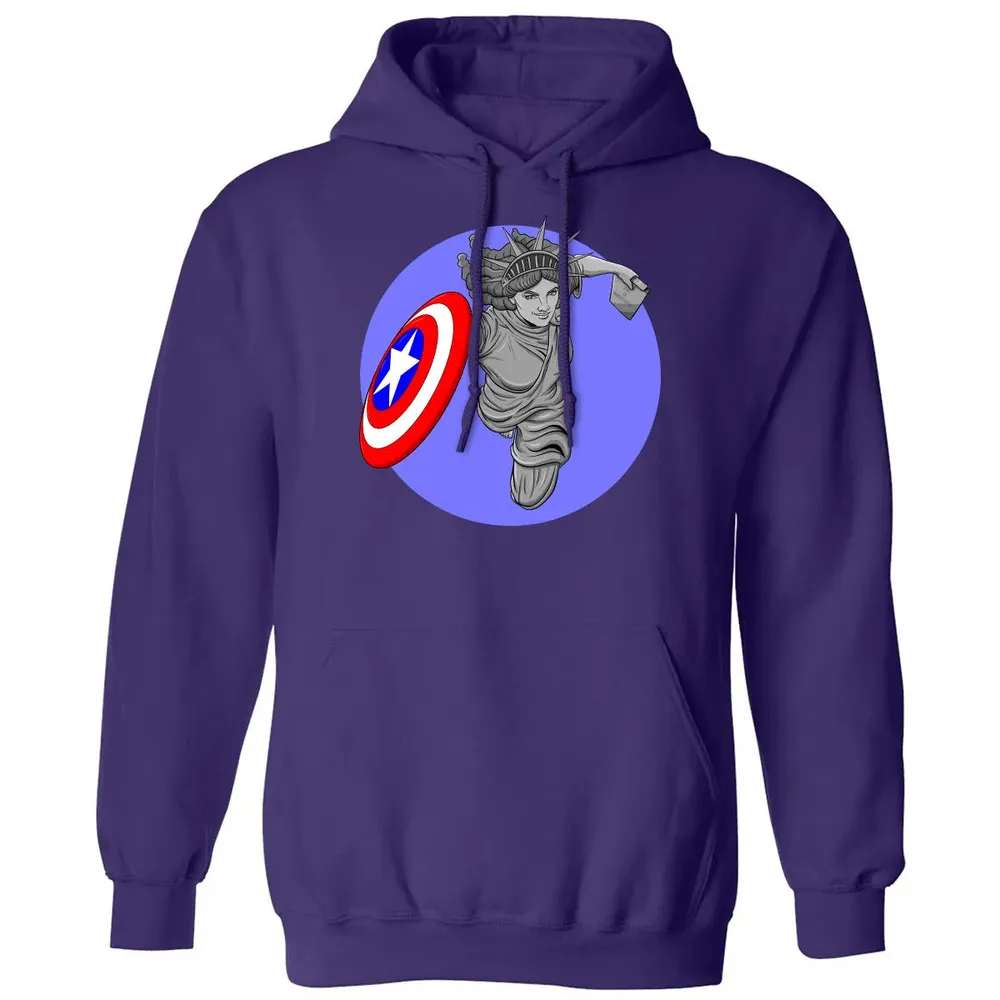 Captain Liberty Classic Unisex Hoodie - 6