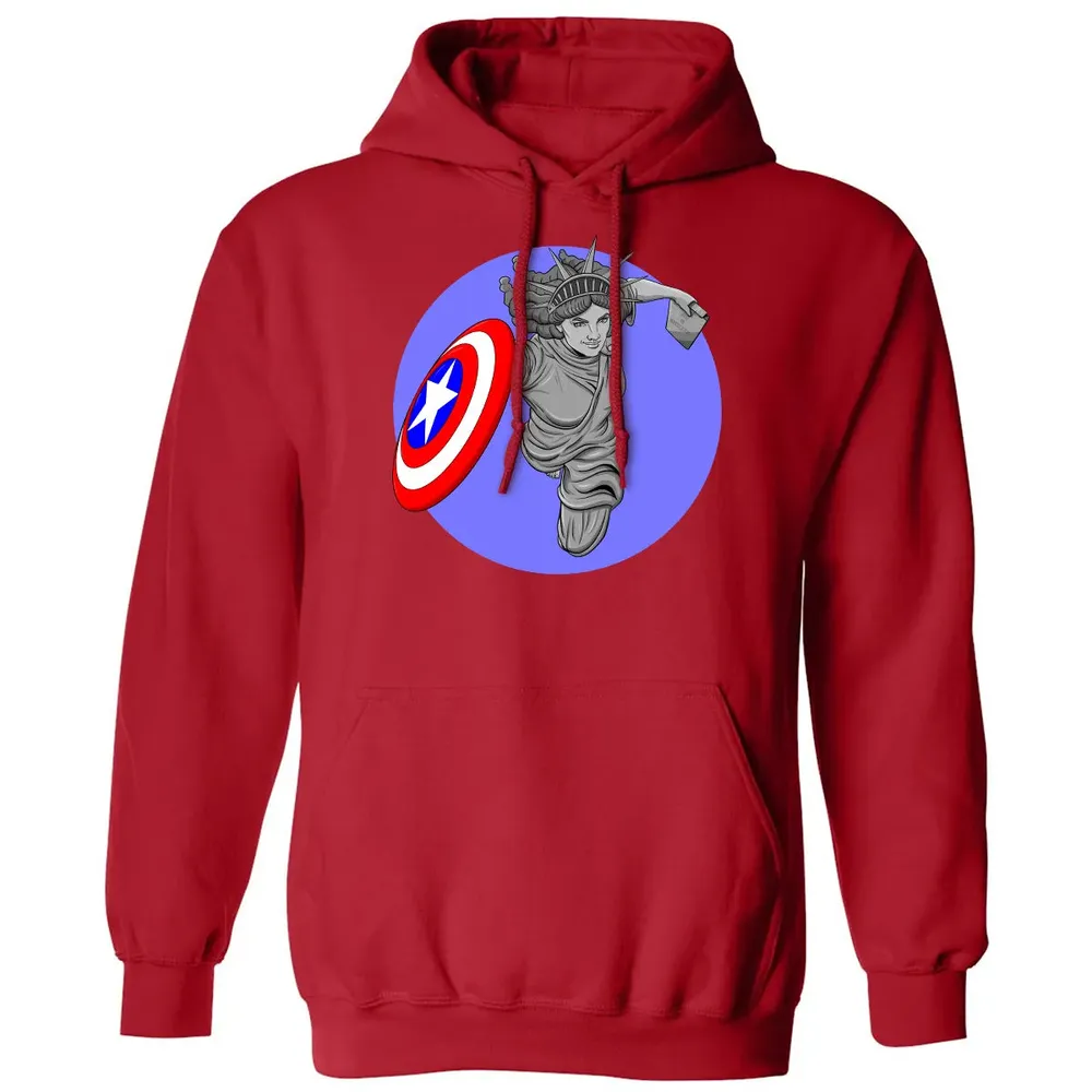 Captain Liberty Classic Unisex Hoodie - 5