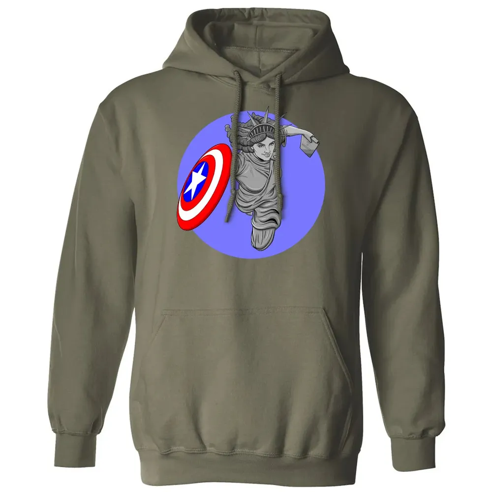 Captain Liberty Classic Unisex Hoodie - 4