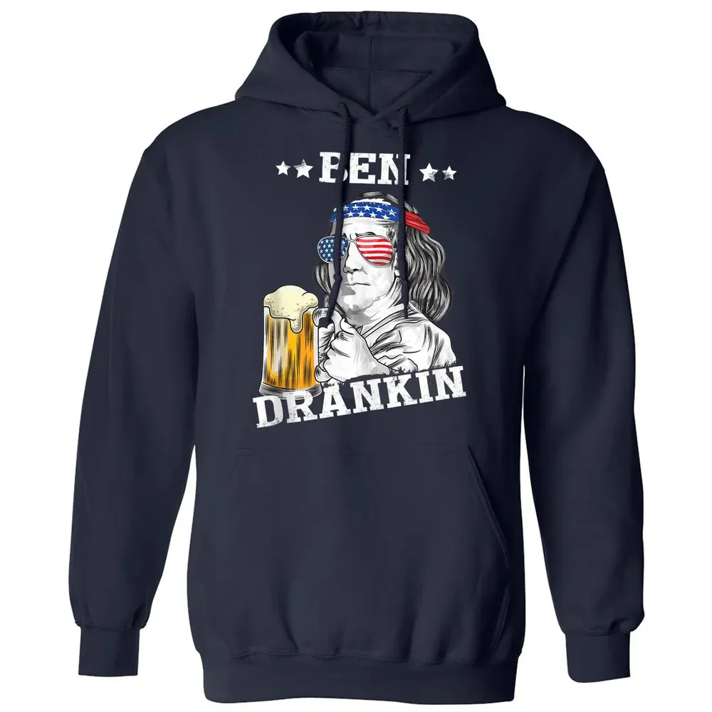 Ben Drankin 4th of July Classic Unisex Hoodie - 2
