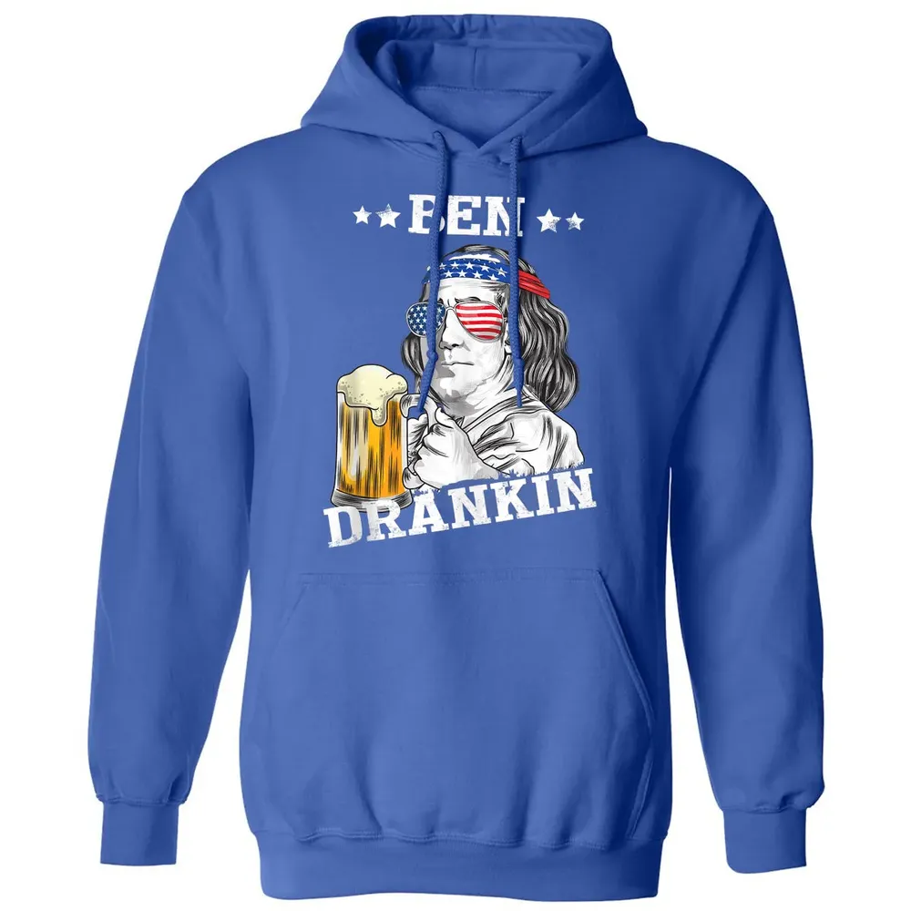 Ben Drankin 4th of July Classic Unisex Hoodie - 9
