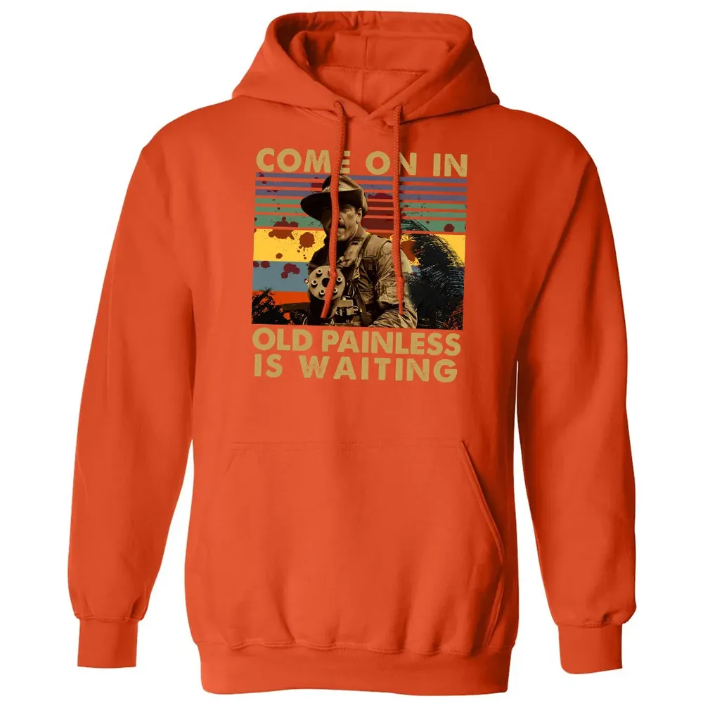 Old Painless Is Waiting Classic Unisex Hoodie - 10