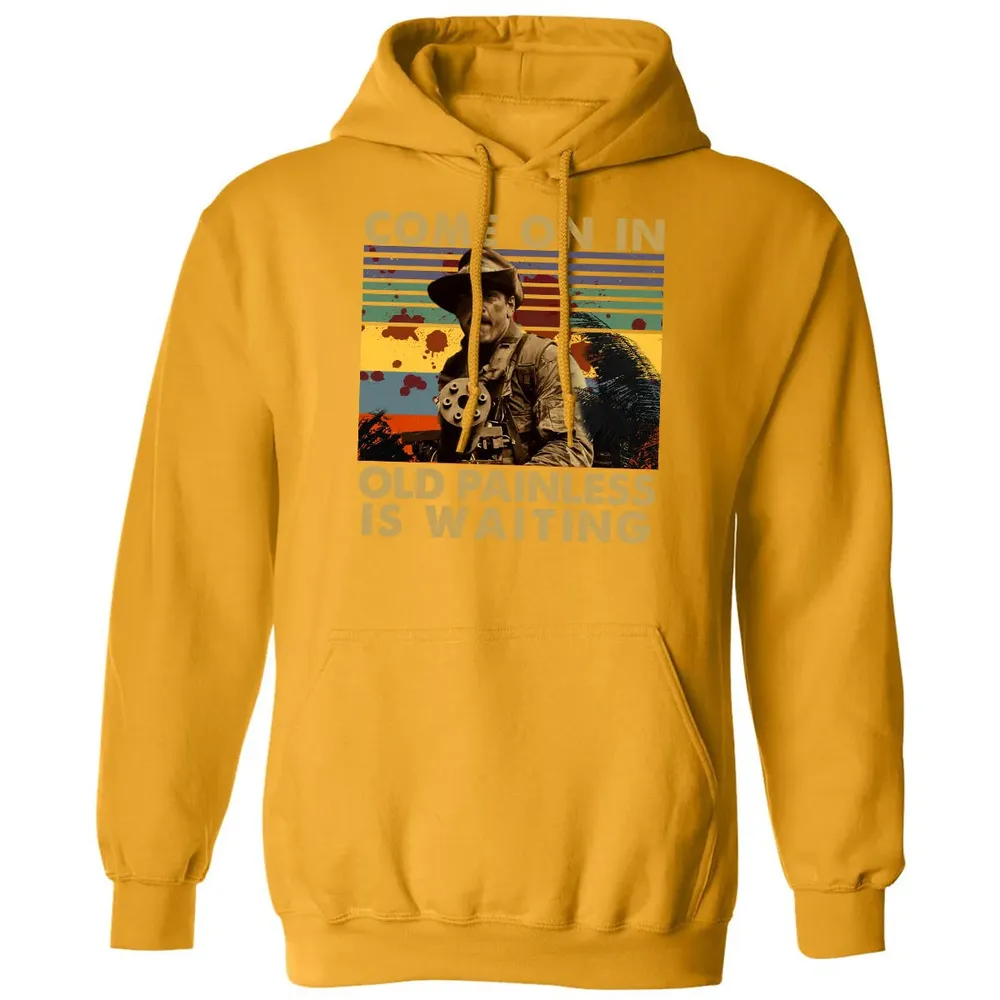 Old Painless Is Waiting Classic Unisex Hoodie - 12