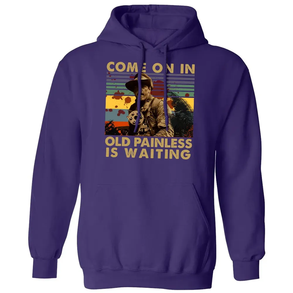 Old Painless Is Waiting Classic Unisex Hoodie - 6