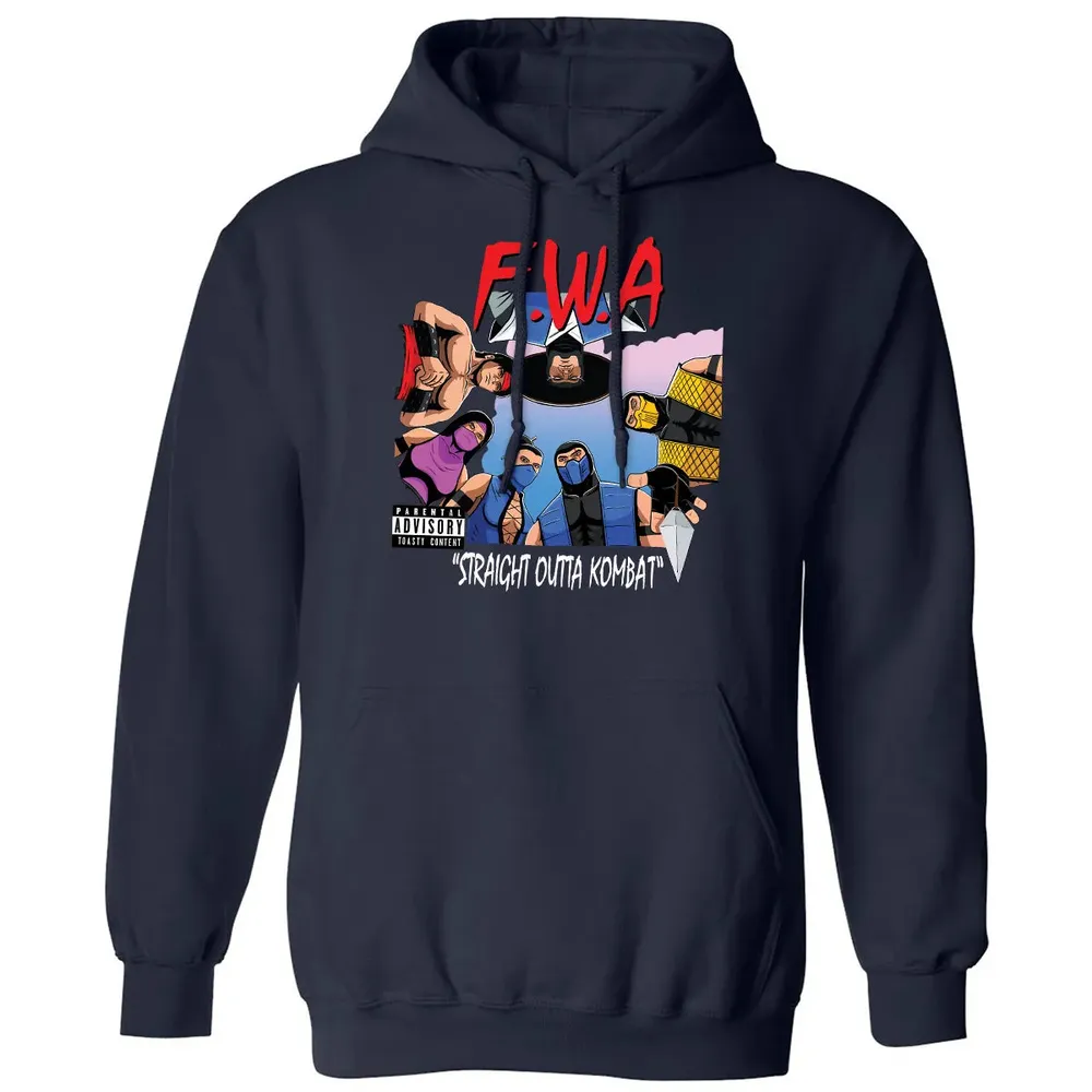 Straight Outta Kombat Classic Unisex Hoodie - 2