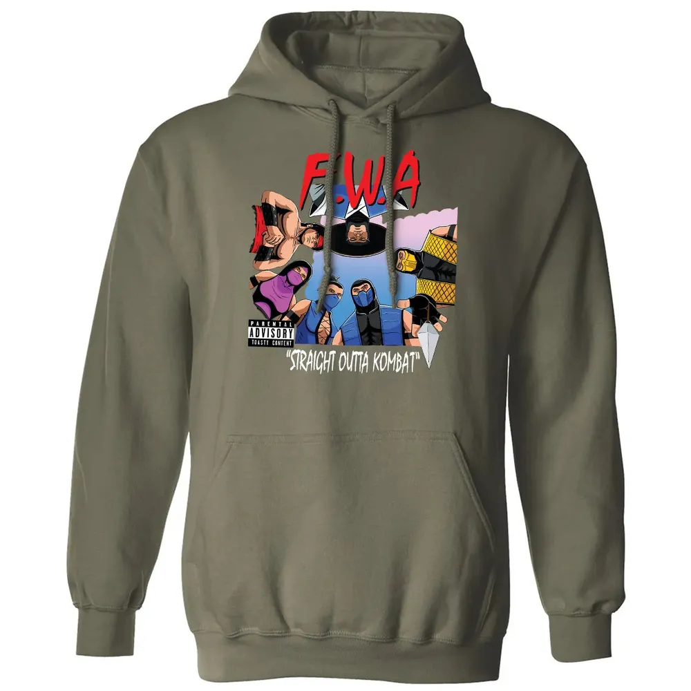 Straight Outta Kombat Classic Unisex Hoodie - 4