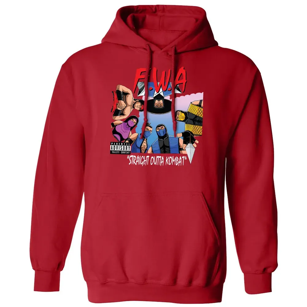 Straight Outta Kombat Classic Unisex Hoodie - 5