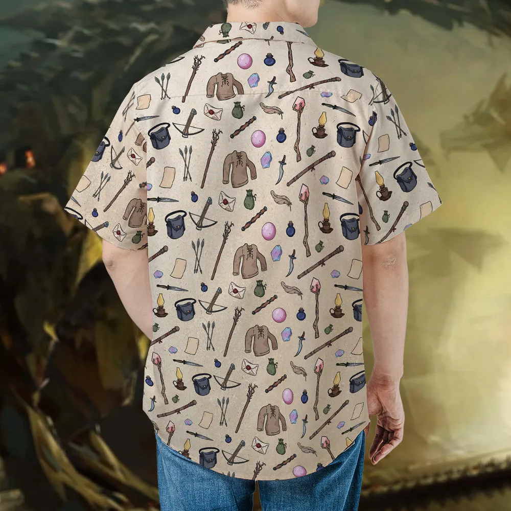 Sorcerer's Inventory Hawaiian Shirt - 3