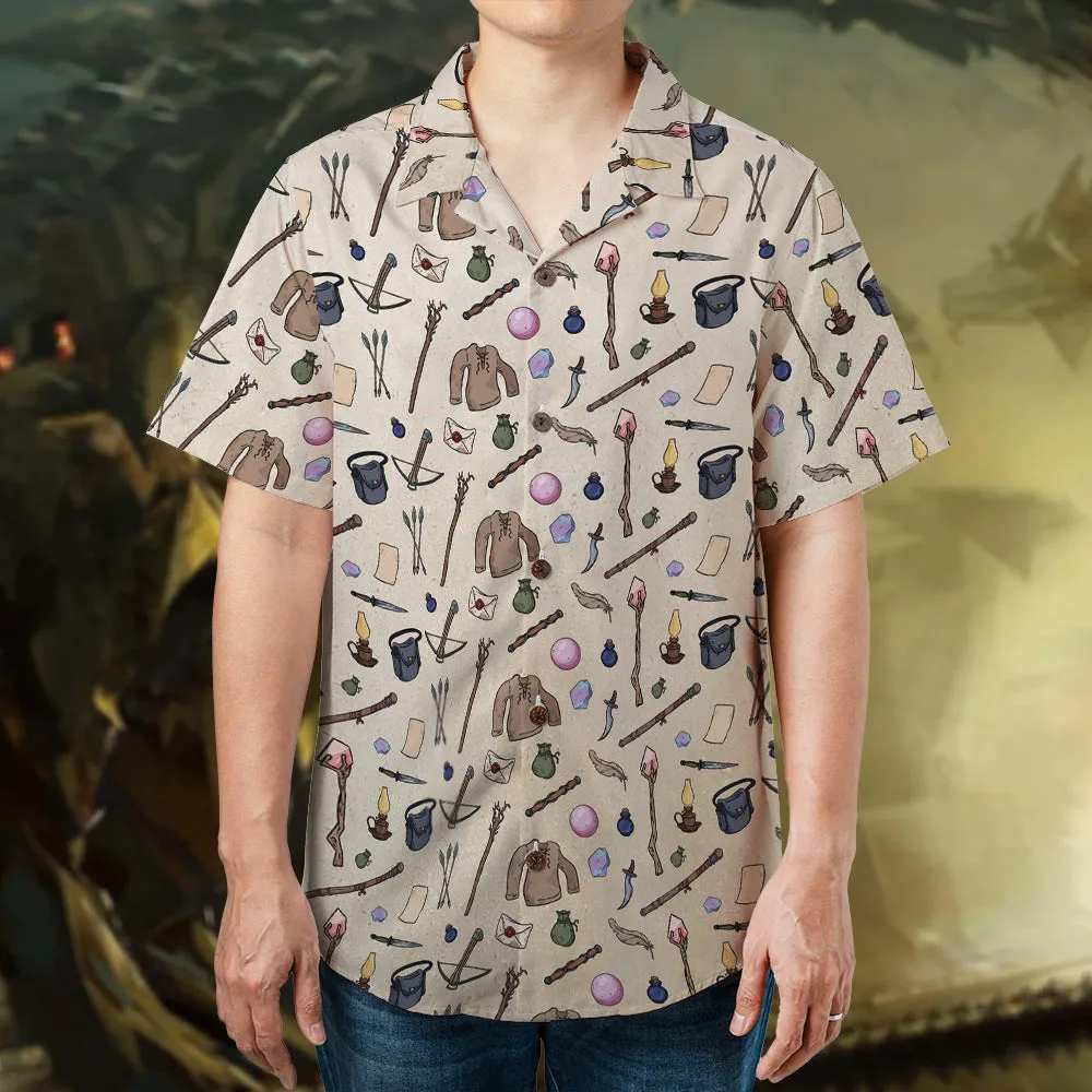 Sorcerer's Inventory Hawaiian Shirt - 2