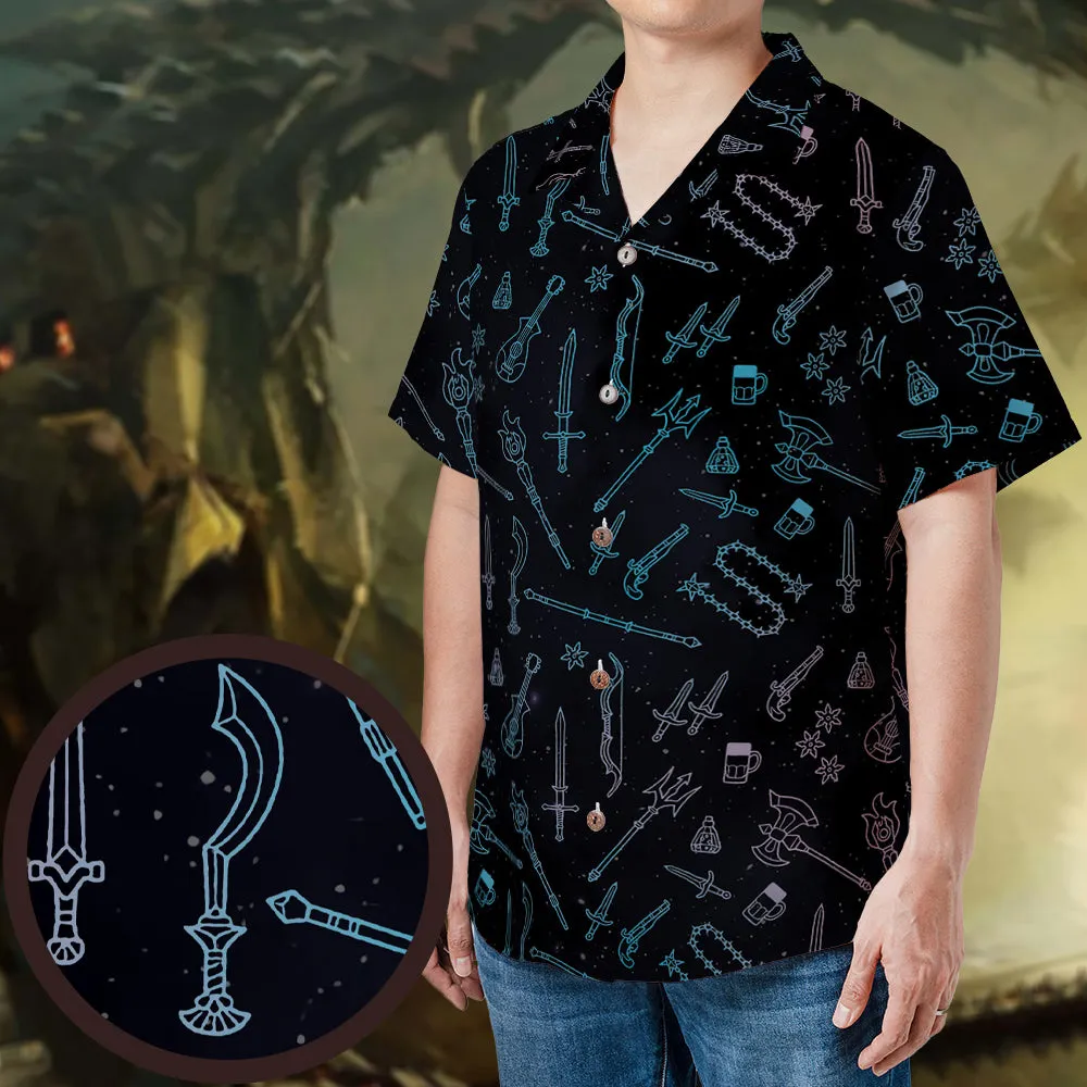 Damage Dealer Hawaiian Shirt - 1