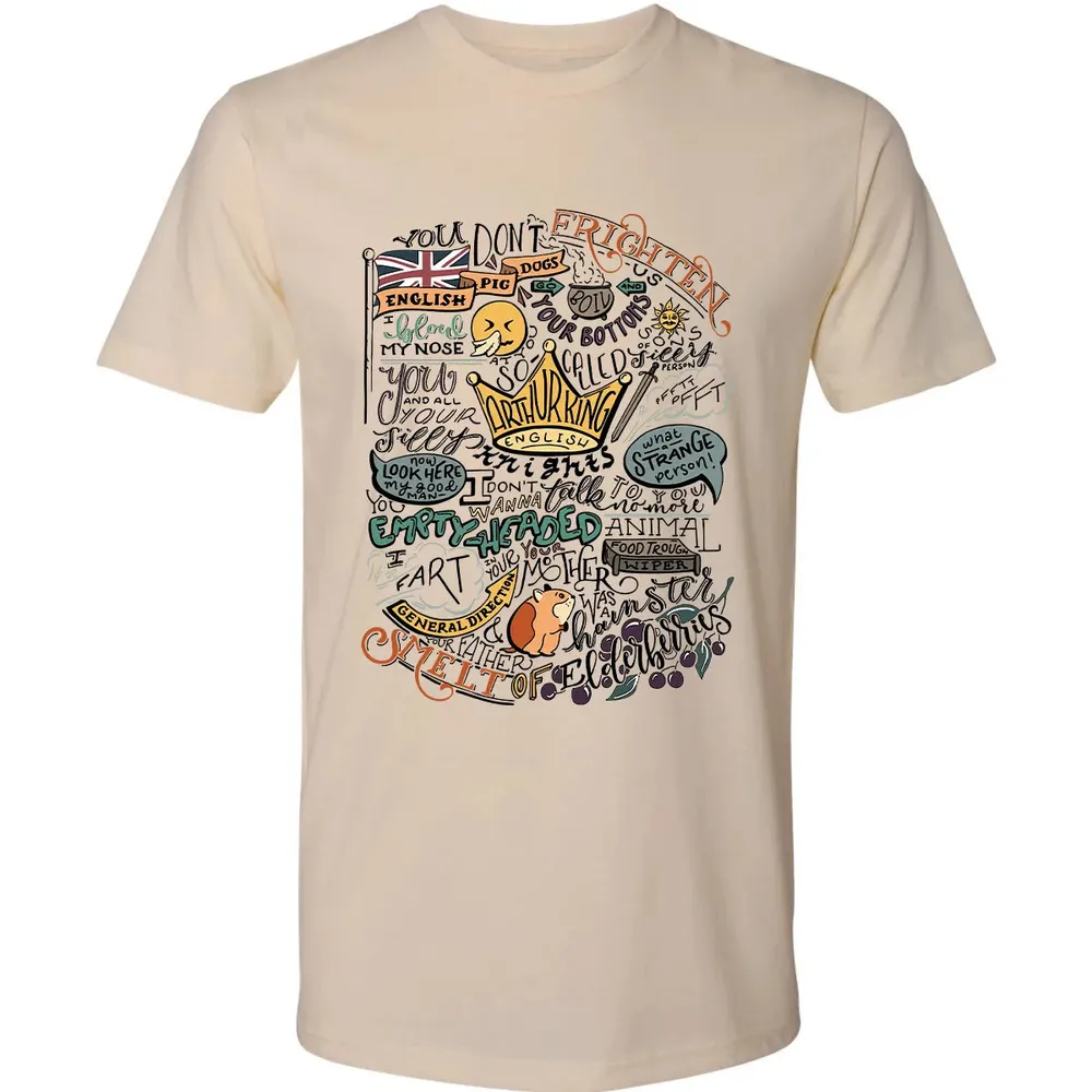 Monty Quotes Premium Unisex T-shirt - 2