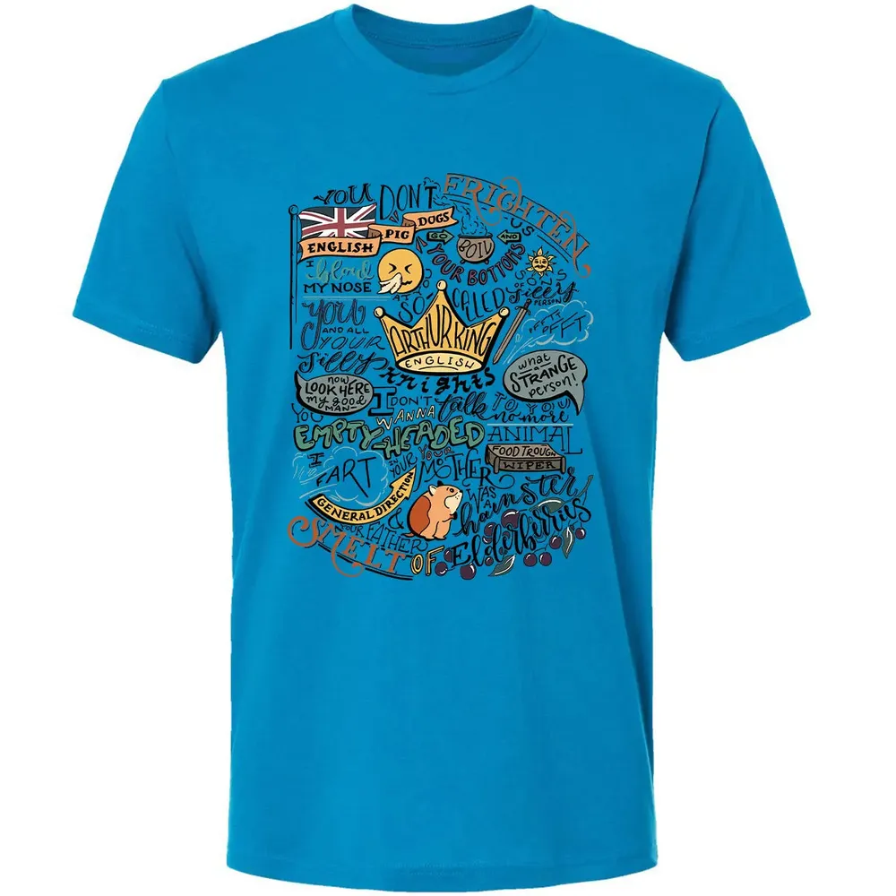 Monty Quotes Premium Unisex T-shirt - 4