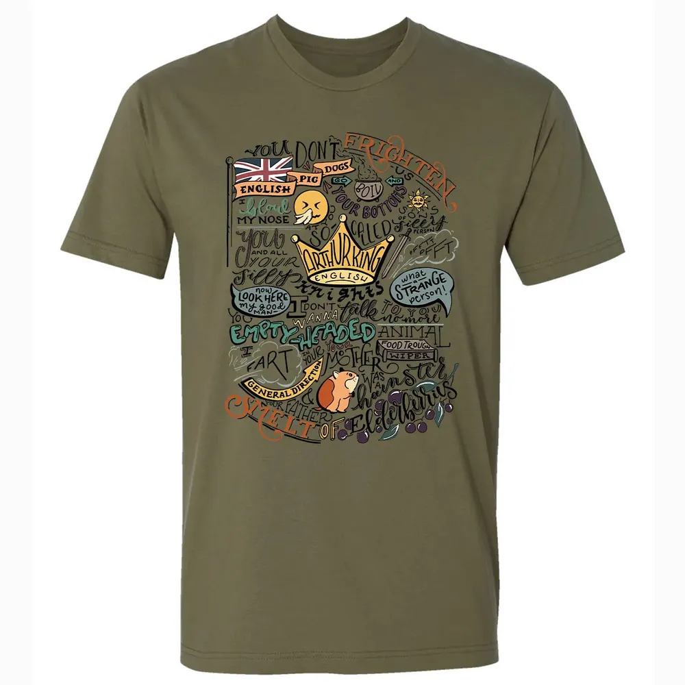 Monty Quotes Premium Unisex T-shirt - 5