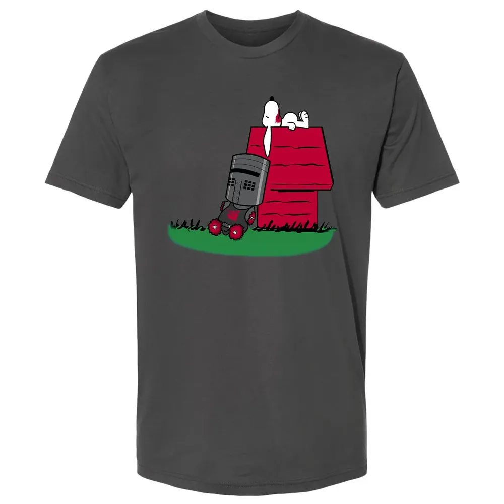Knight and Dog Premium Unisex T-shirt - 8