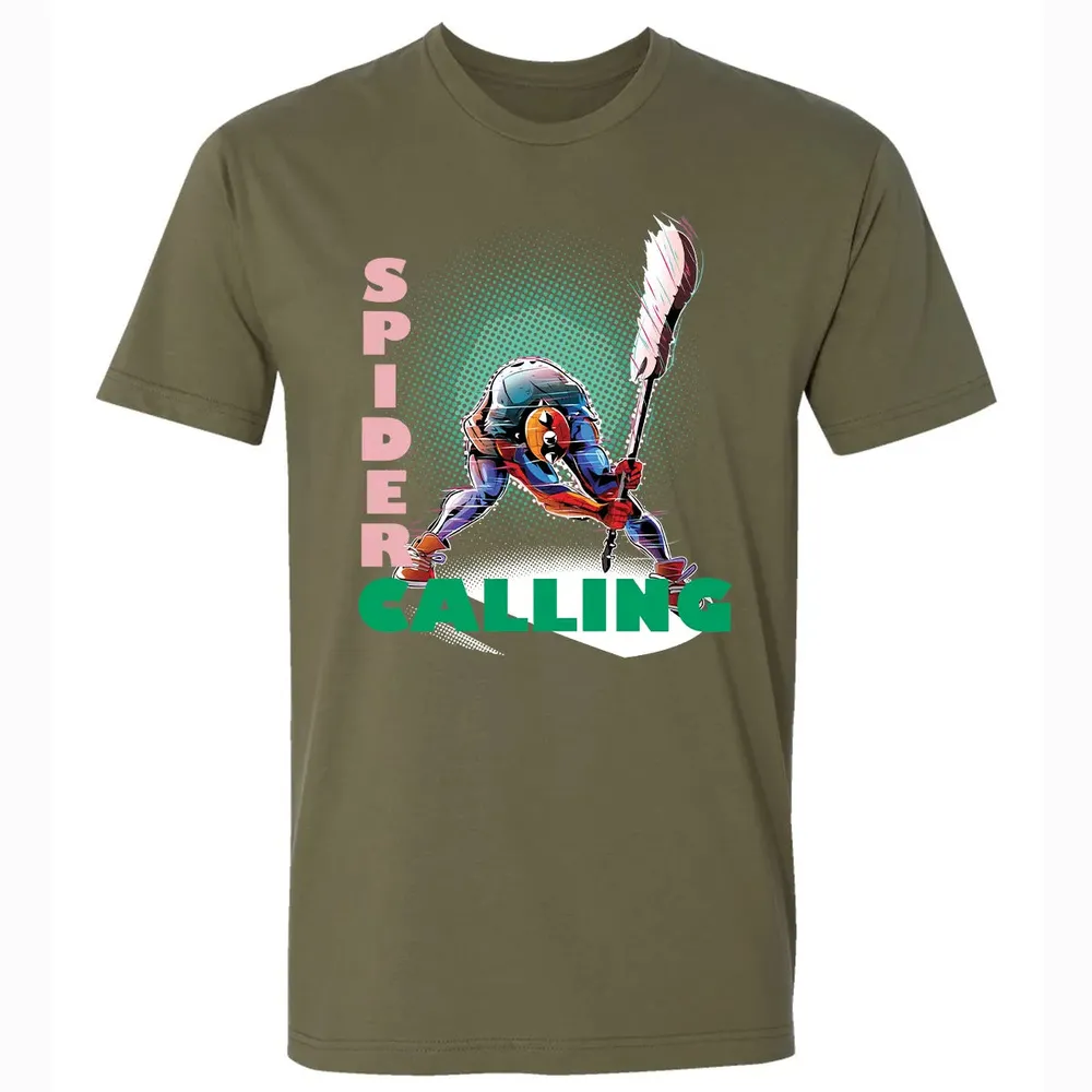 Spider Calling Premium Unisex T-shirt - 5