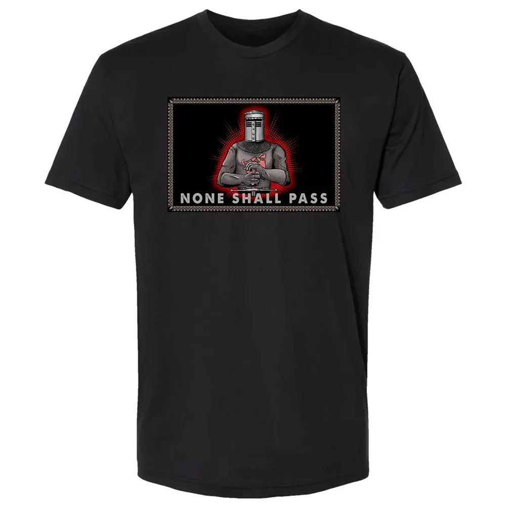 None Shall Pass Premium Unisex T-shirt - 15