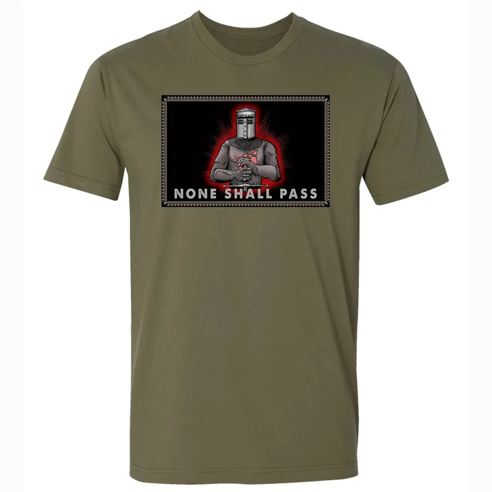 None Shall Pass Premium Unisex T-shirt - 5