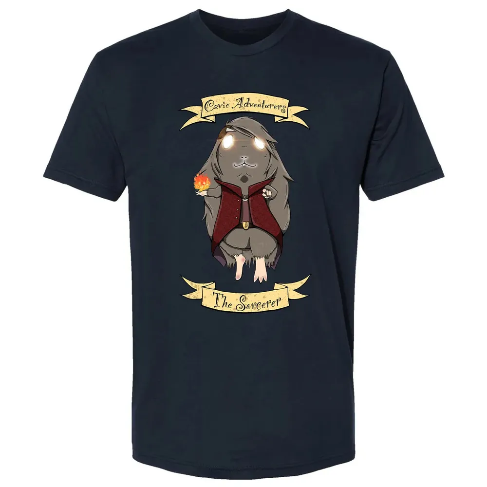 Cavie Adventurers - The Sorcerer Premium Unisex T-shirt - 2