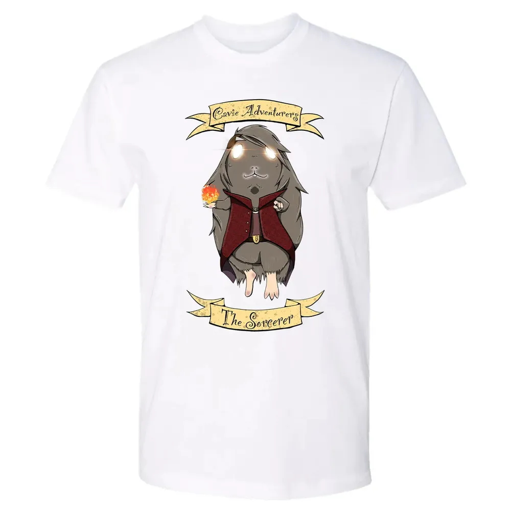 Cavie Adventurers - The Sorcerer Premium Unisex T-shirt - 4