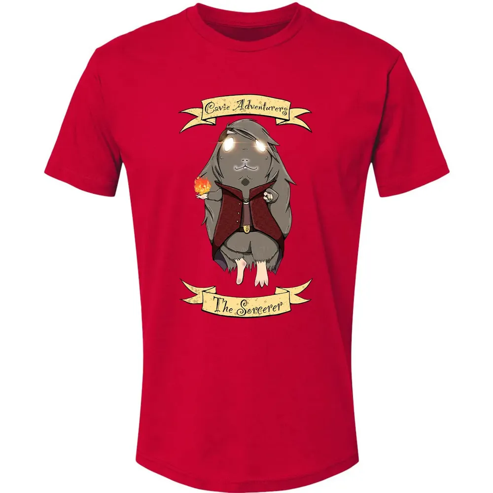 Cavie Adventurers - The Sorcerer Premium Unisex T-shirt - 6
