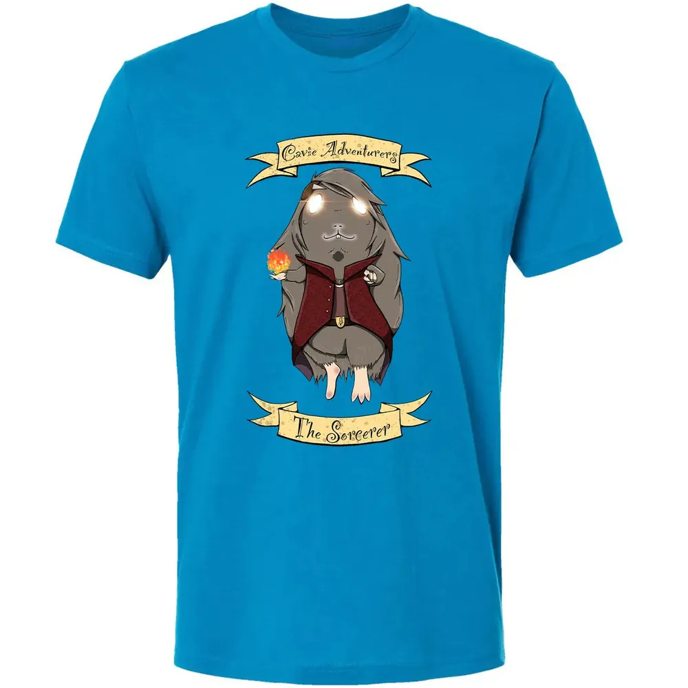 Cavie Adventurers - The Sorcerer Premium Unisex T-shirt - 15