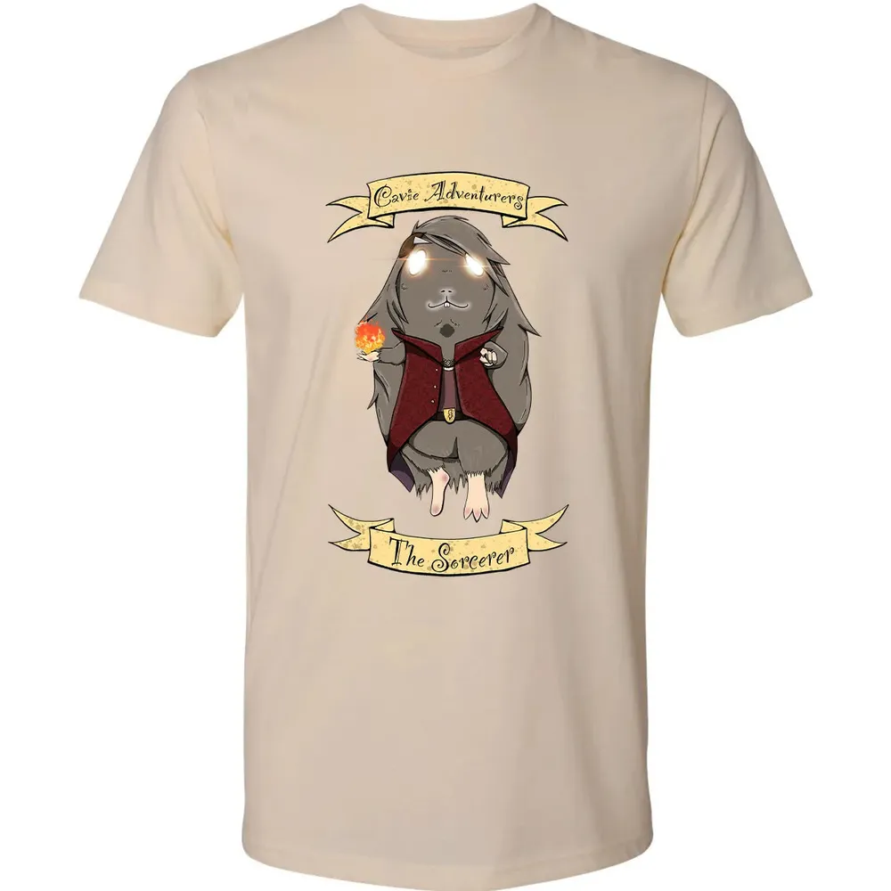 Cavie Adventurers - The Sorcerer Premium Unisex T-shirt - 13