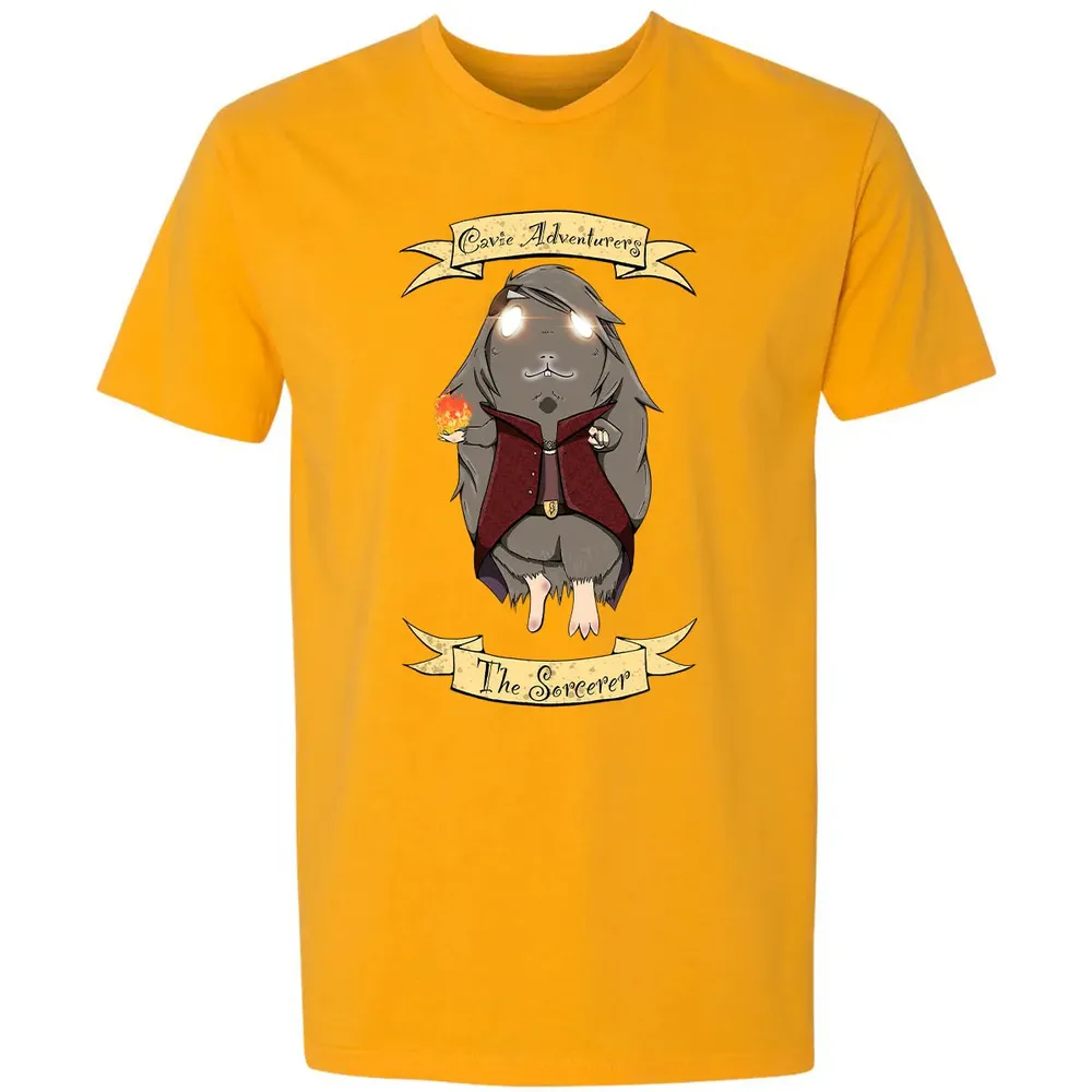 Cavie Adventurers - The Sorcerer Premium Unisex T-shirt - 11