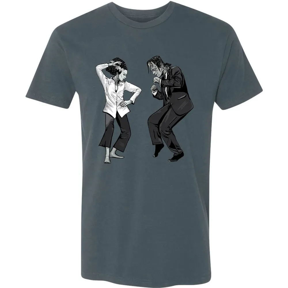 Pulp Monster Dancing Premium Unisex T-shirt - 14