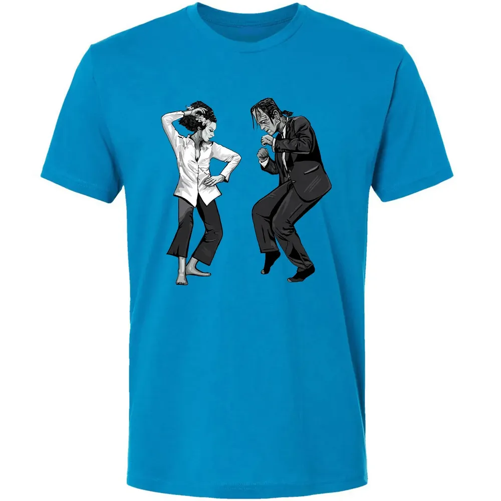 Pulp Monster Dancing Premium Unisex T-shirt - 4