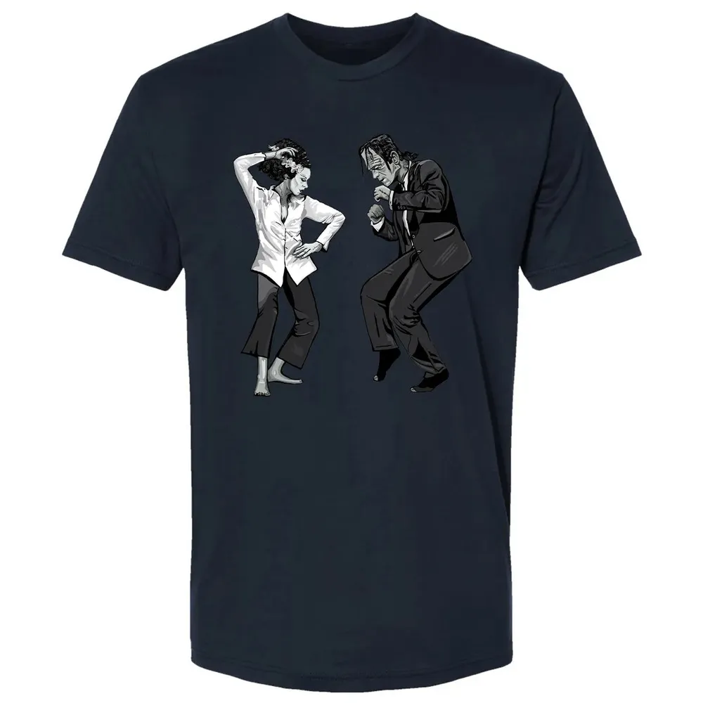 Pulp Monster Dancing Premium Unisex T-shirt - 13